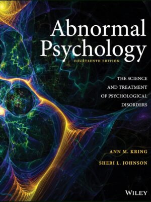 Test bank for Abnormal Psychology, 14th Edition