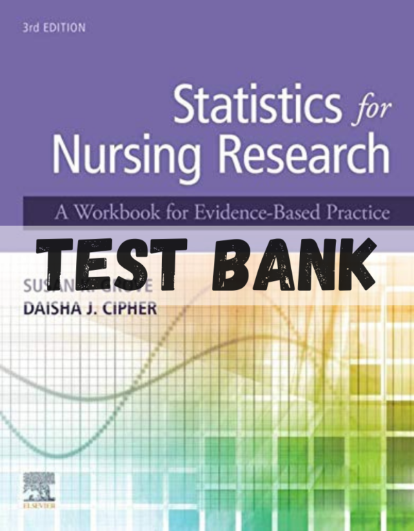 Solution Manual for Statistics for Nursing Research A Workbook for Evidence Based Practice 3rd Edition by Susan