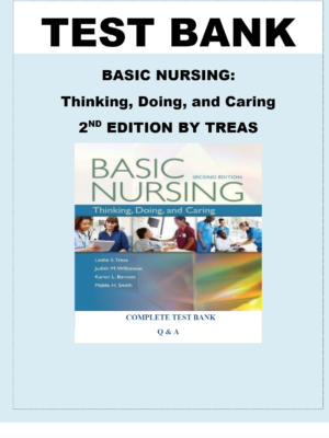 Test Bank for Basic Nursing: Thinking, Doing, and Caring, 2nd Edition by Leslie S. Treas